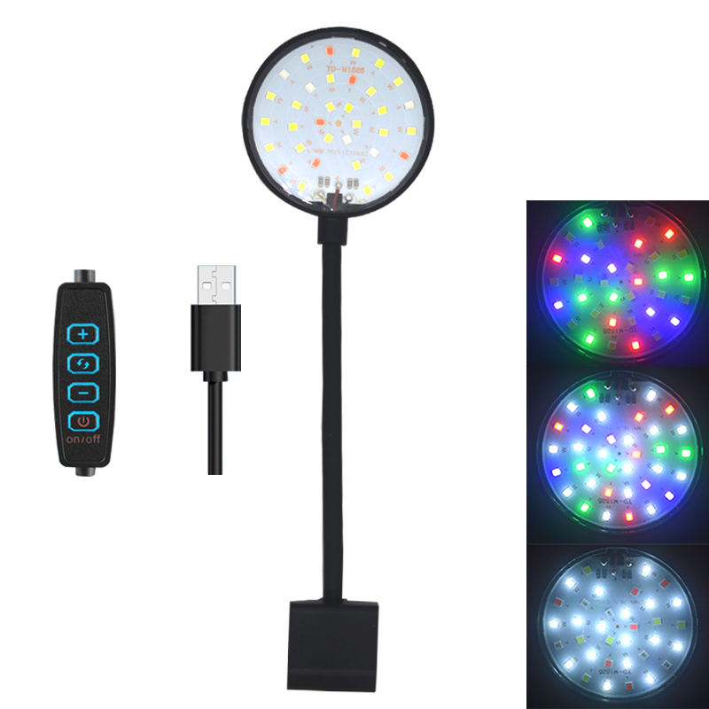 Aquarium Plant Grow Light - Lámpara LED USB para acuario, decoración