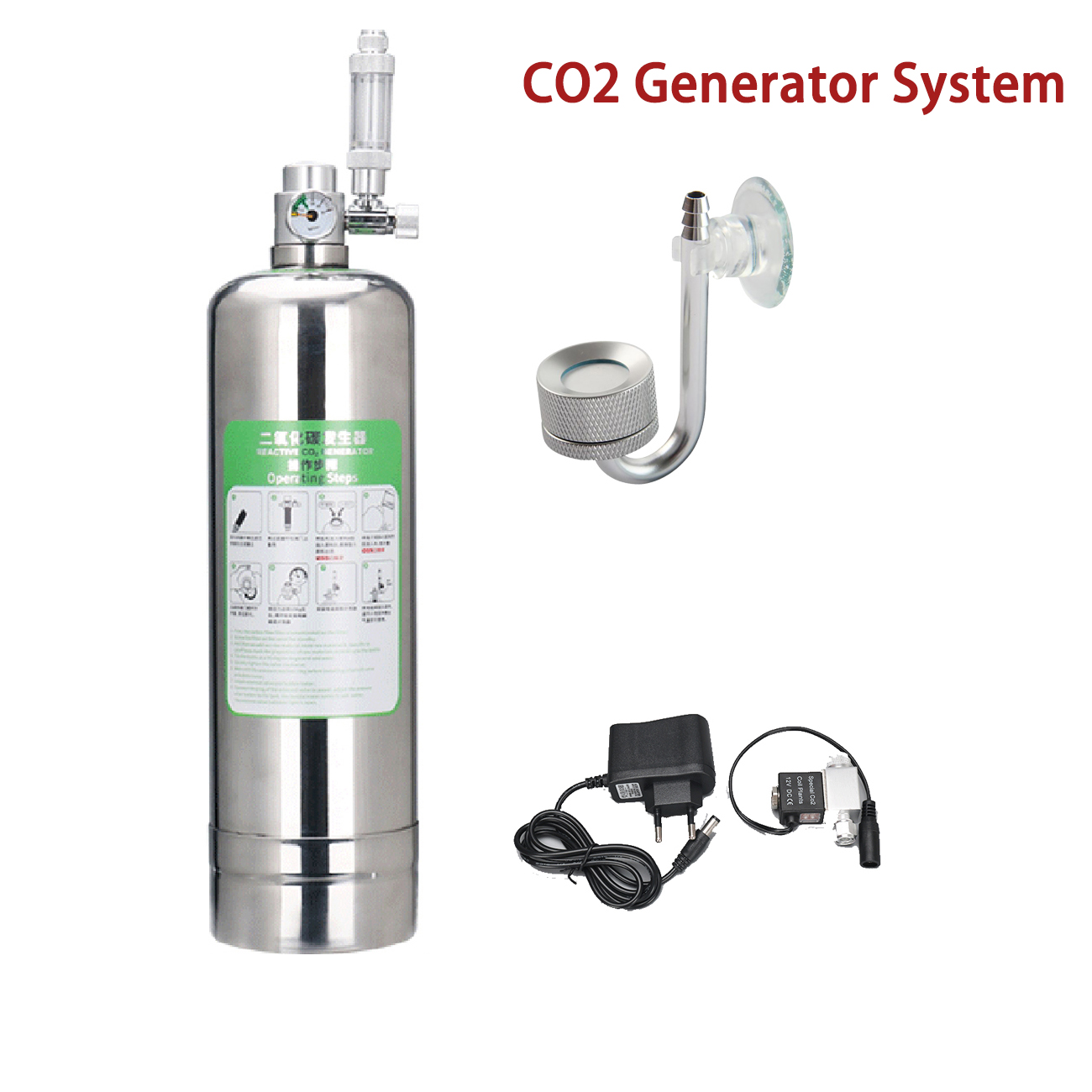 Aquarium Plant Delivery - Kit de sistema generador de CO2
