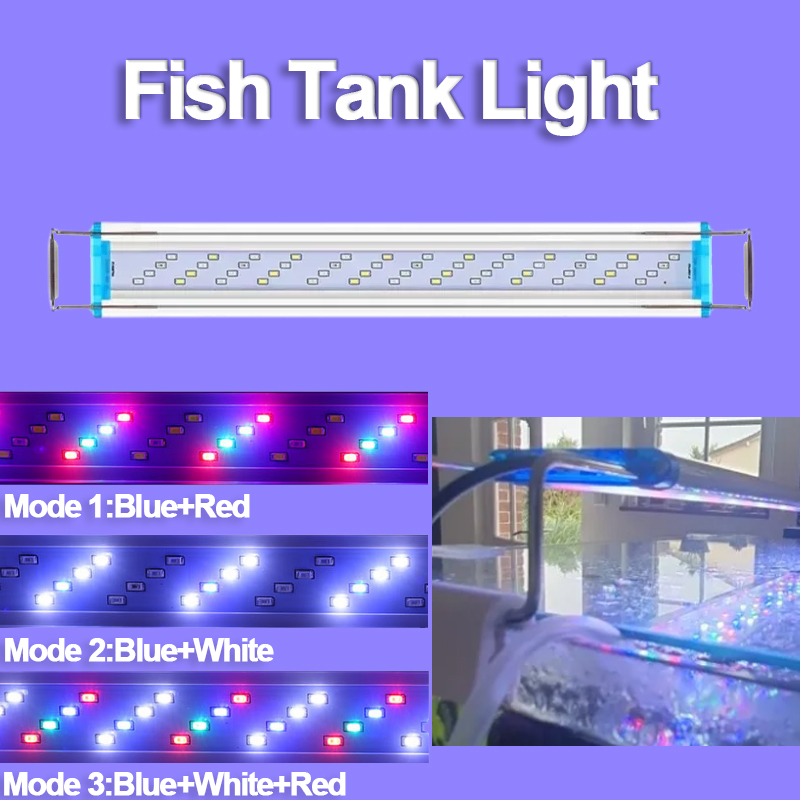 Aquarium Plant Grow Light - Luz para pecera, 18cm, 28cm, 38cm,