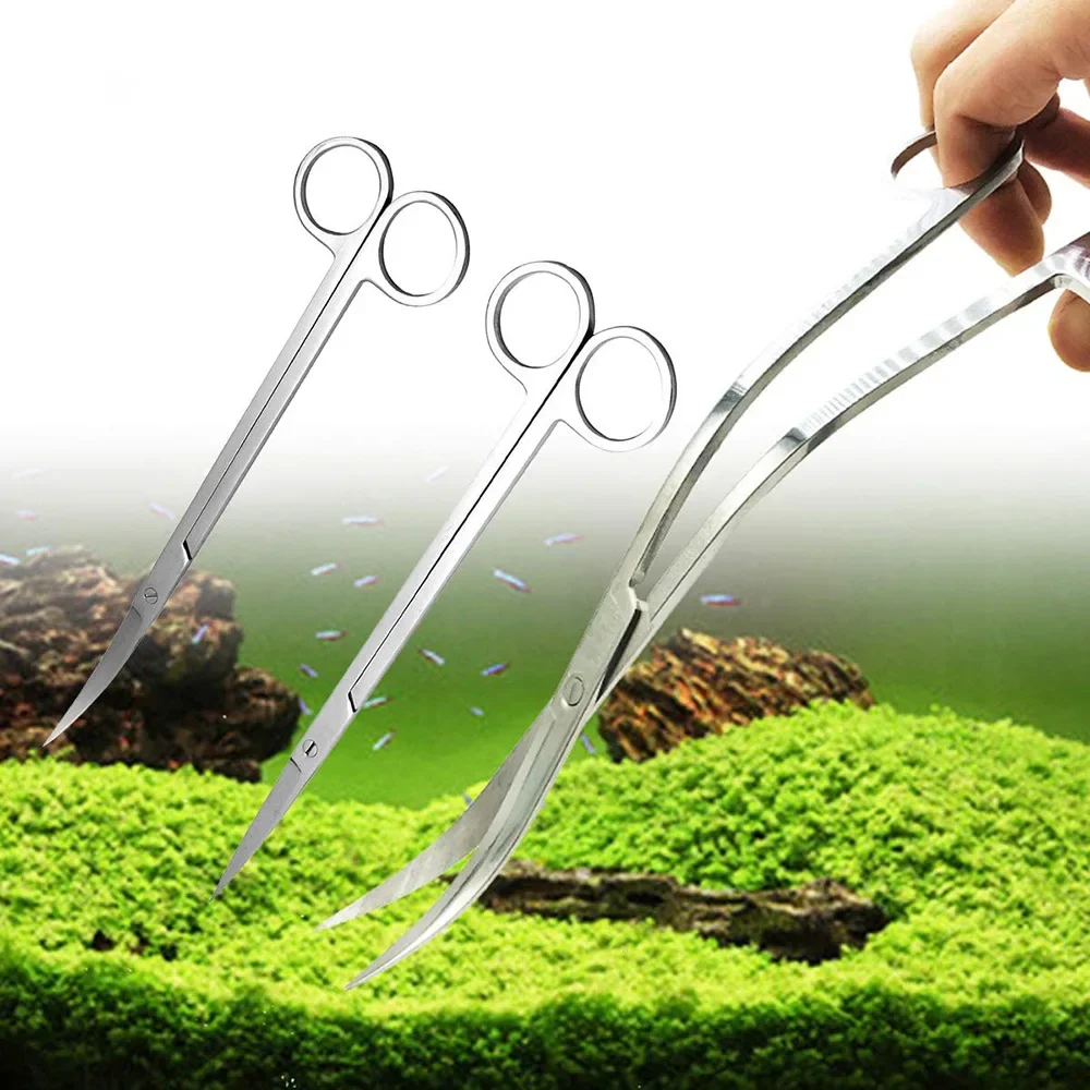 Planted Aquarium Tank Kit - Pinzas para plantas de recorte acuático