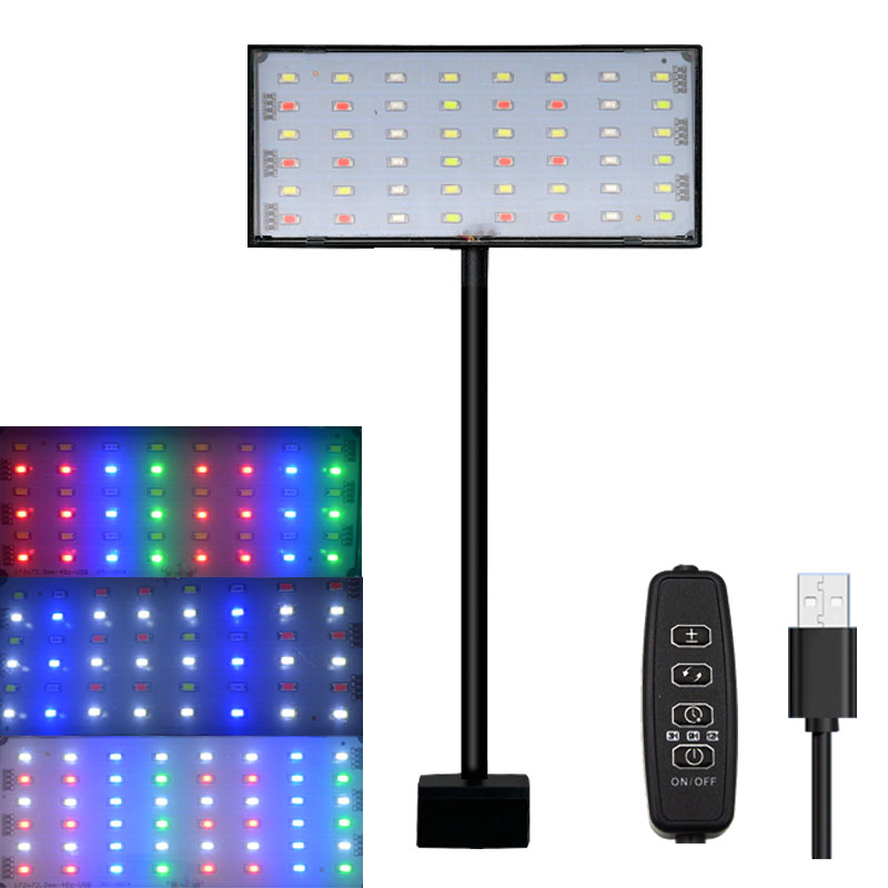 Aquarium Plant Iron - Lámpara LED de espectro completo para