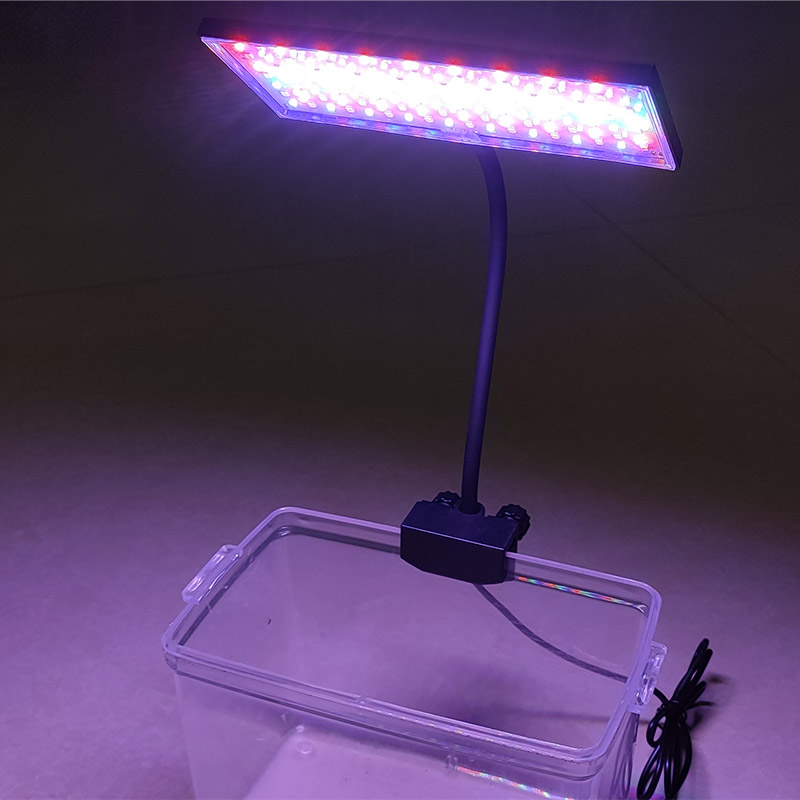 Aquarium Plant Grow Light - Lámpara de acuario ajustable de 3
