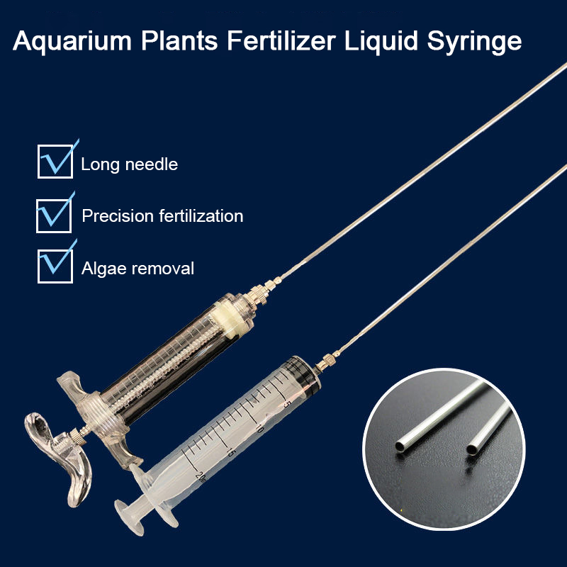 Aquarium Plant Fertilizer - Jeringa líquida de fertilizante Heathy para