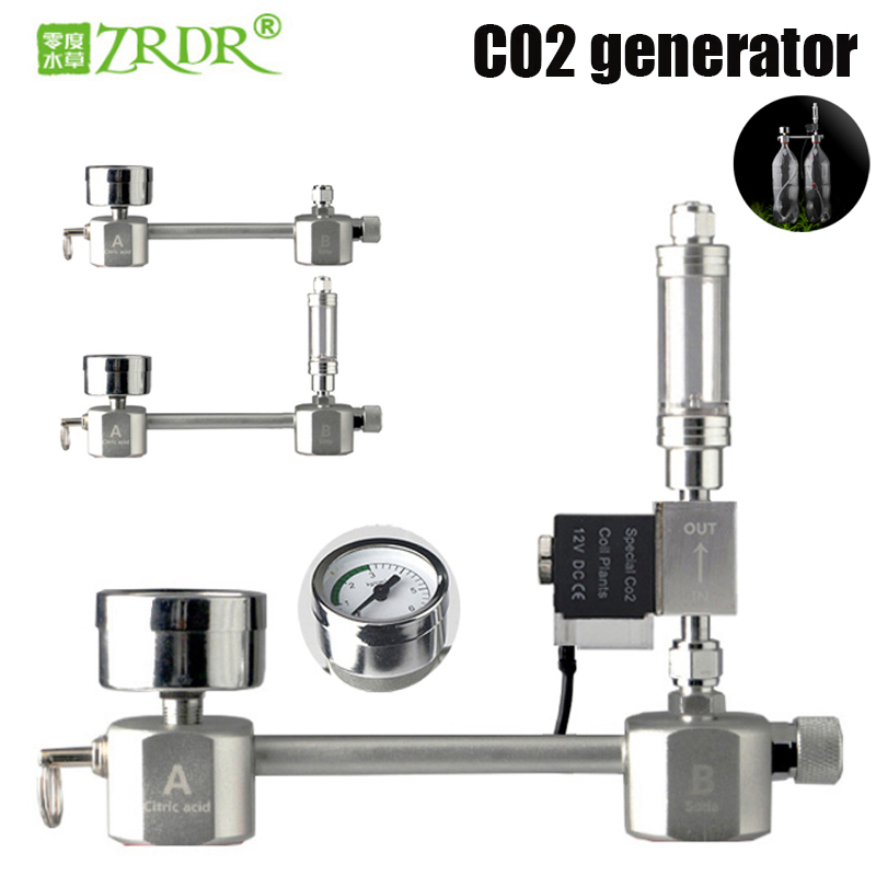 Planted Aquarium Tank Kit - Kit de sistema regulador de CO2