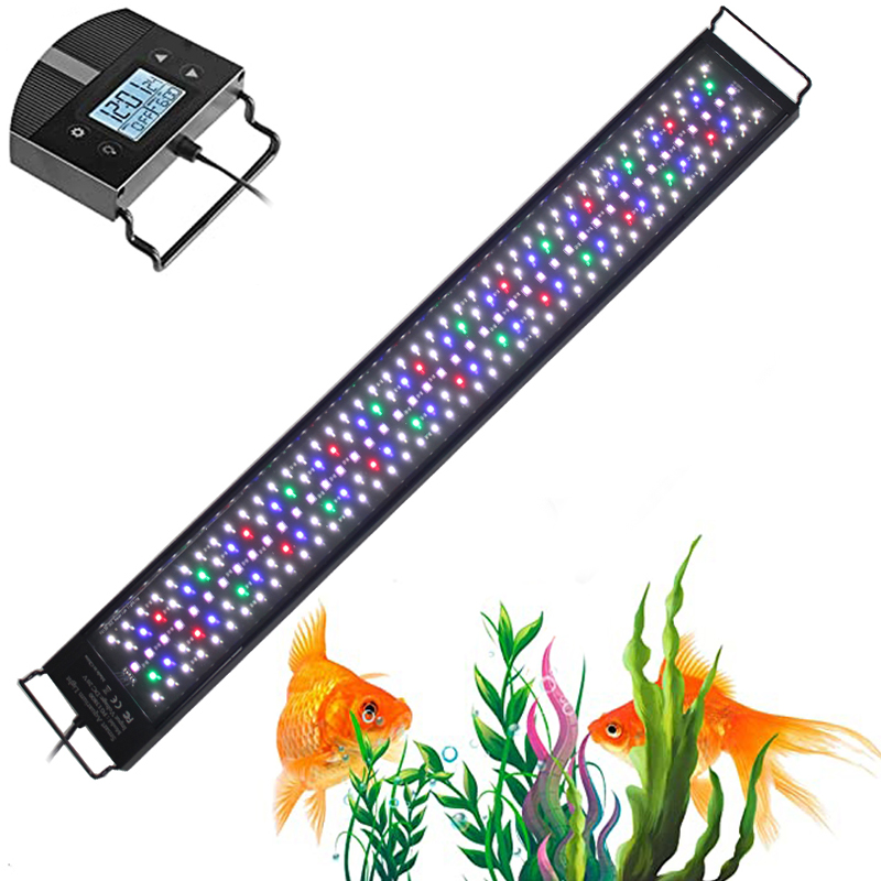 Aquarium Plant Grow Light - Luz LED programable de 8 colores