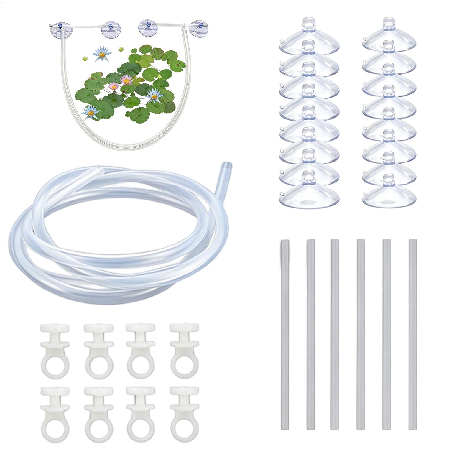 Planted Aquarium Tank Kit - Barrera flotante para plantas de acuario,