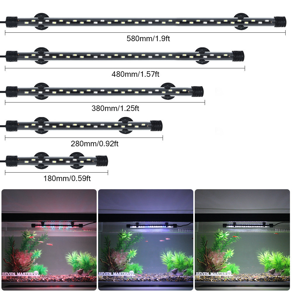 Luz LED para acuario, lámpara  - Aquarium Plant Iron reseña y precio