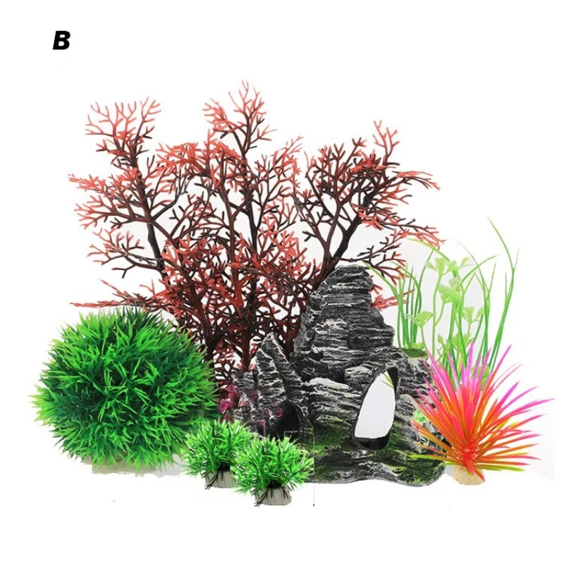 10 piezas de decoración de acu - Planted Aquarium For Sale reseña y precio