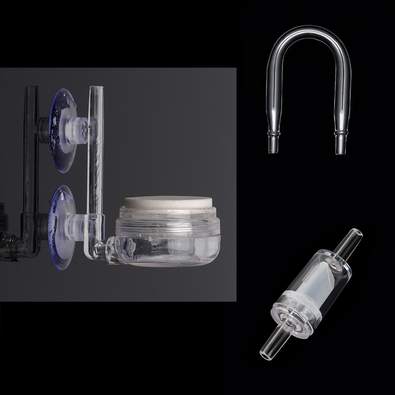 Difusor de CO2 Transparente de - Planted Aquarium Tank Kit reseña y precio