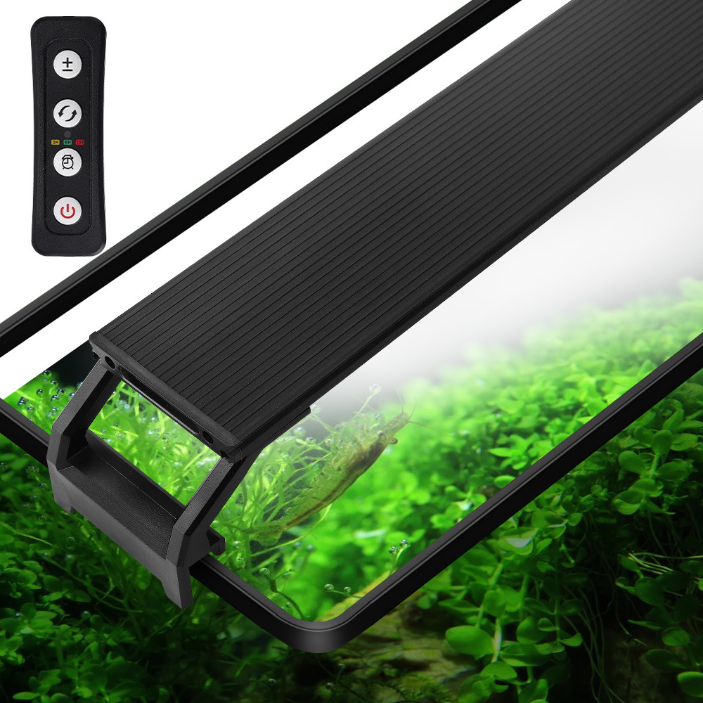 Brillo ajustable de la luz del - Aquarium Plant Grow Light reseña y precio