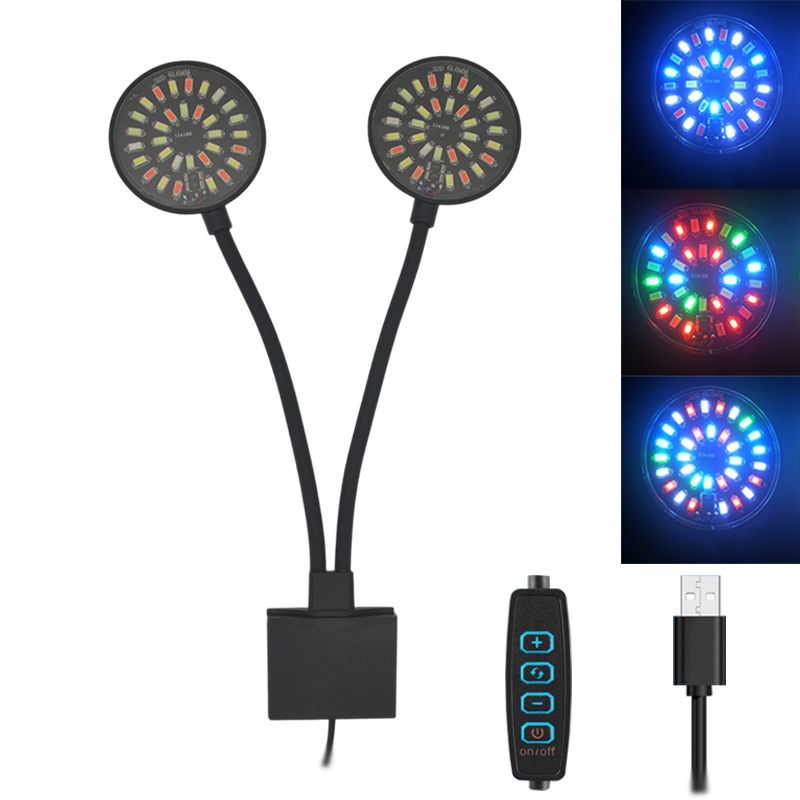 Luz LED USB para acuario, lámp - Aquarium Plant Grow Light reseña y precio