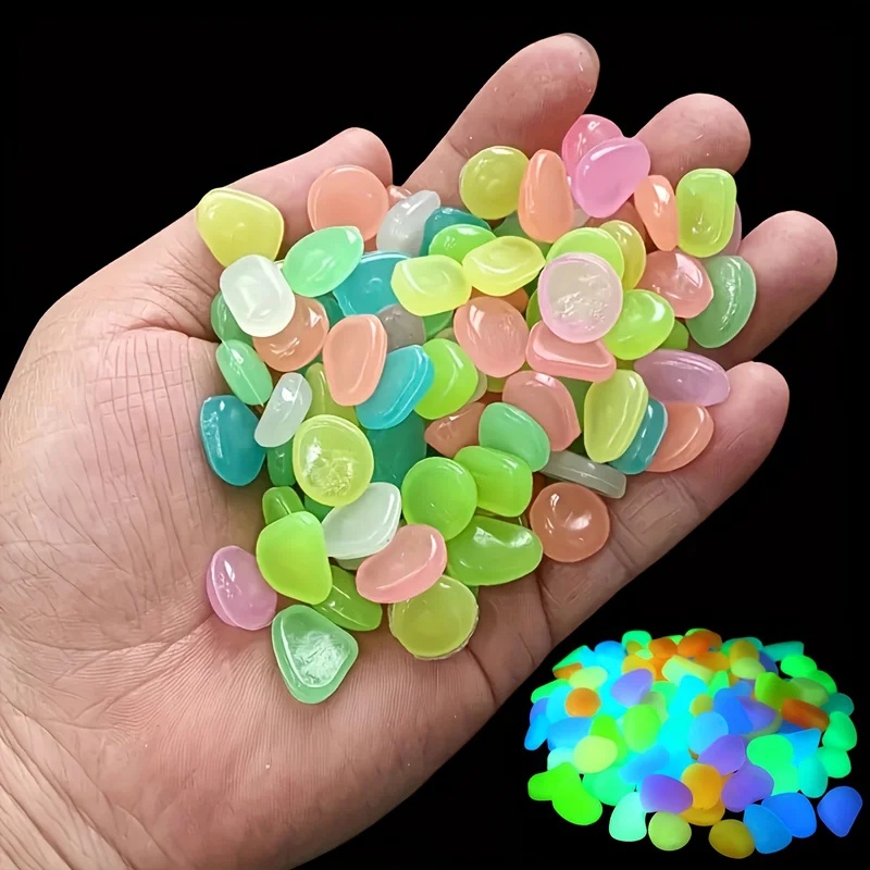 50-200 piezas de piedras lumin - Aquarium Plant Delivery reseña y precio