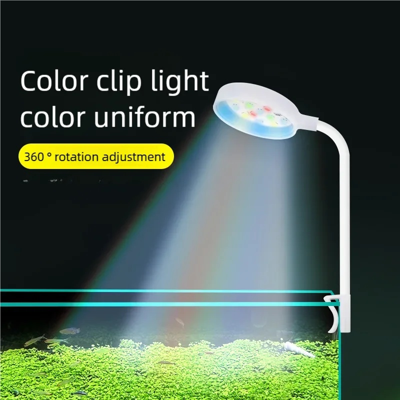Lámpara LED de 3W con Clip par - Aquarium Plant Grow Light reseña y precio