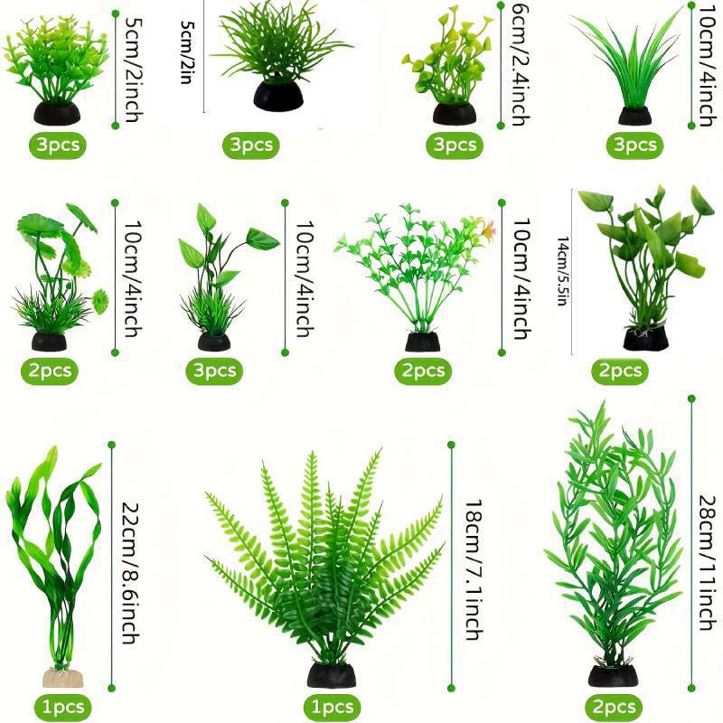 Juego de decoración de acuario - Planted Aquarium Tank Kit reseña y precio