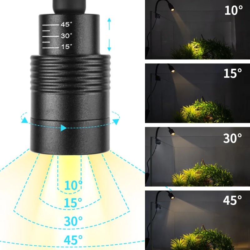 Lámpara LED para Acuario, Luz  - Planted Aquarium For Sale reseña y precio